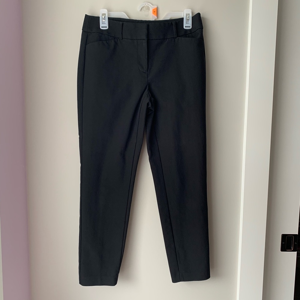 LOFT Black Julie Skinny Pants Size 4